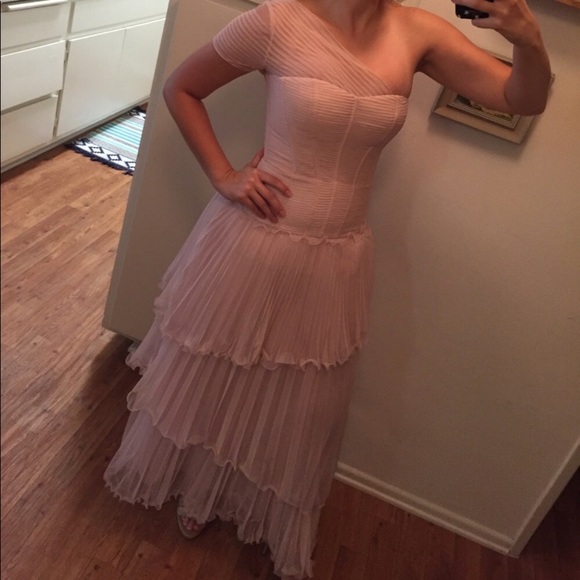 BCBGMaxAzria Dresses & Skirts - BCBG DUSTY ROSE EVENING GOWN SZ4